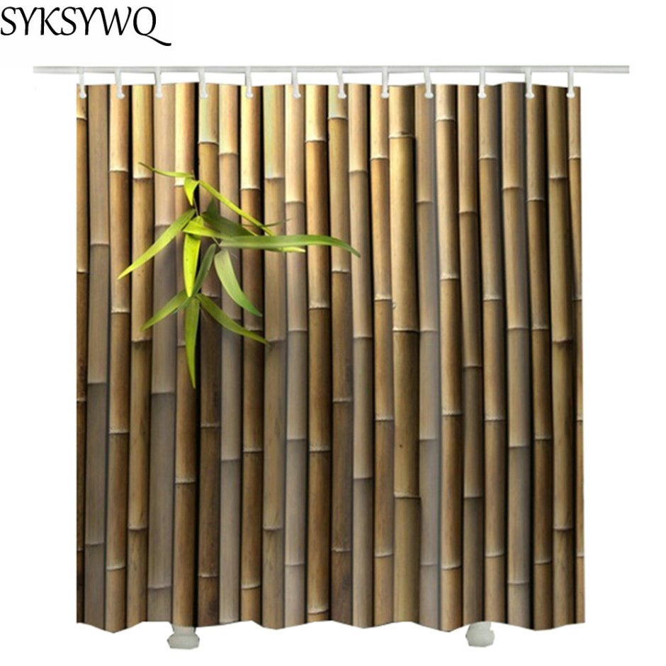 Бамбуковые шторы на дверь