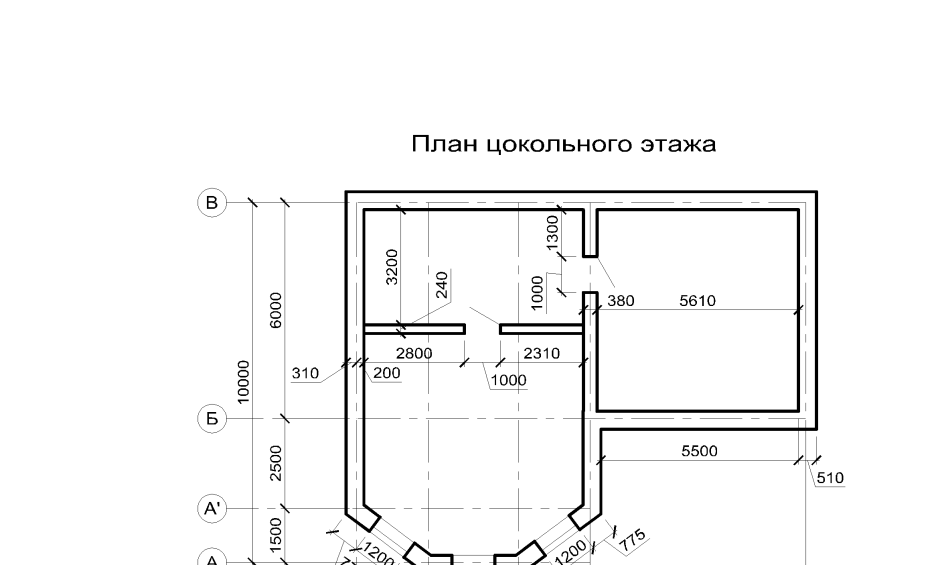 Царево Village обмерный план