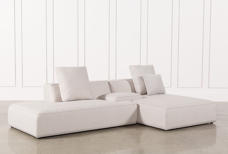 Модульный диван Goff белого цвета