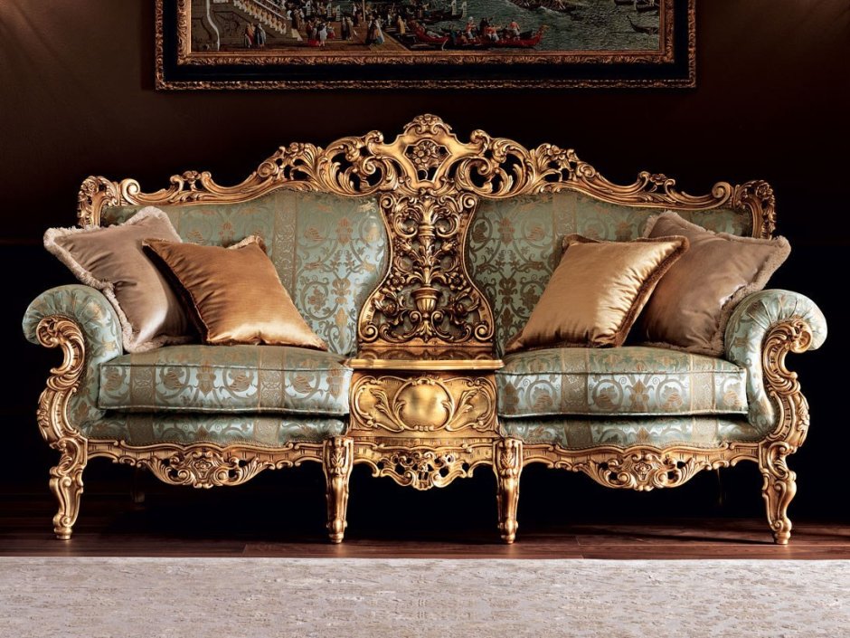 Турецкий мебель золотой