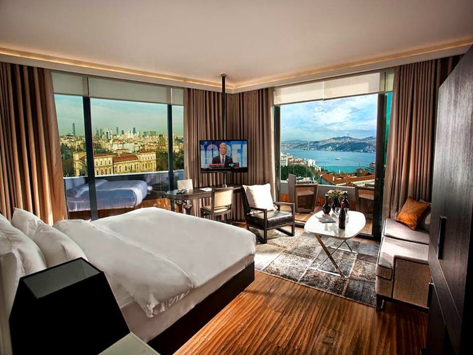 Стамбул гостиницы с видом на Босфор