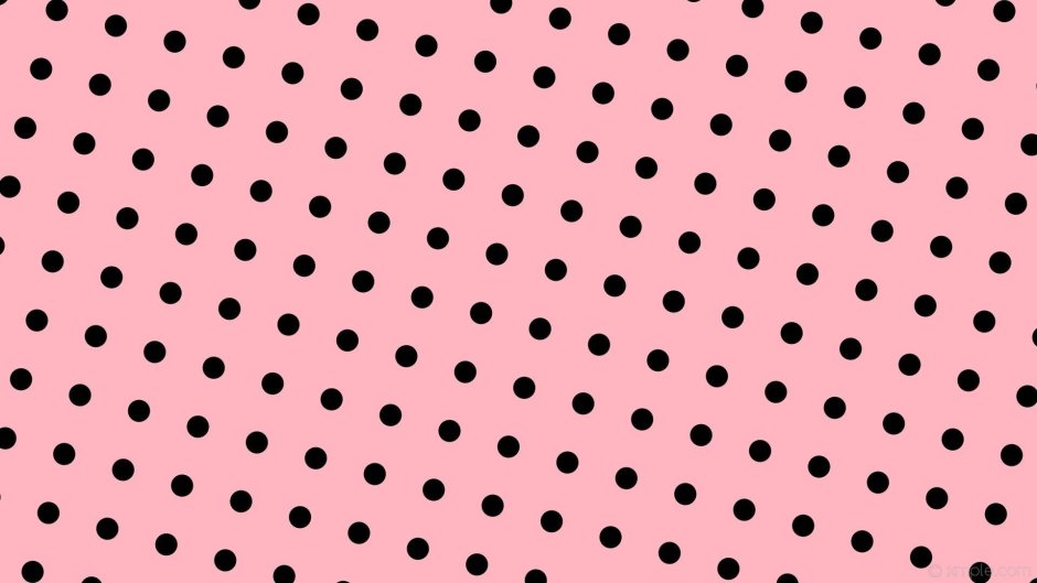 Обои в горошек