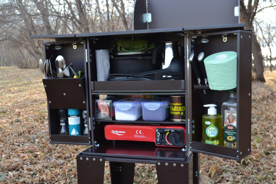 Camp Kitchen in car