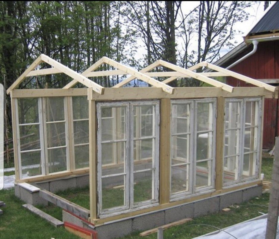 Single Glass Greenhouse