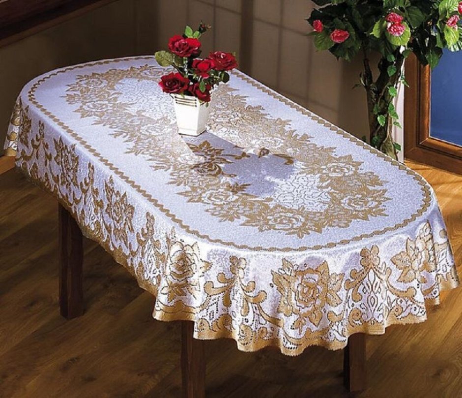 Скатерть прямоугольная 140x220см Tablecloth Hongyi