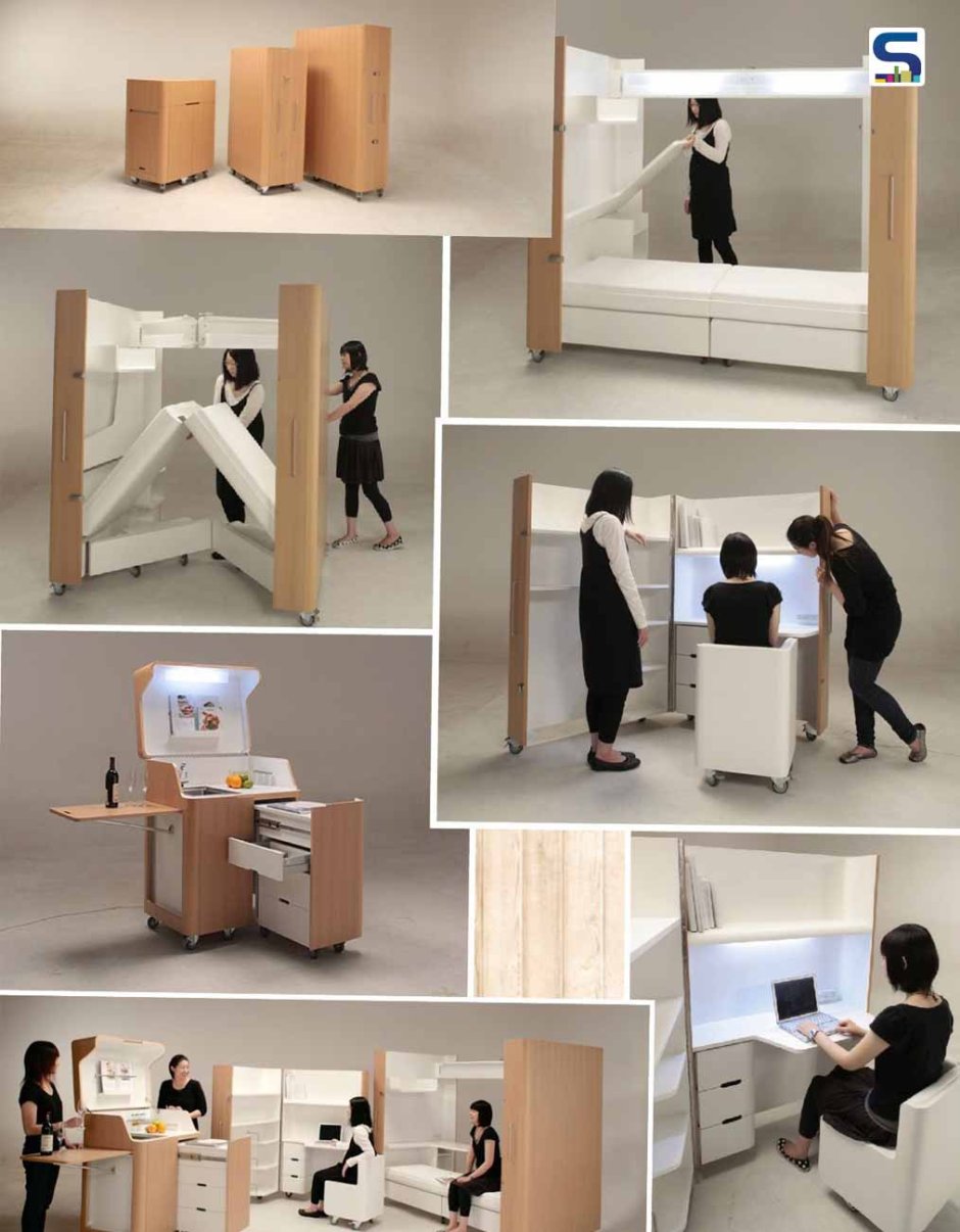 Японская мебель трансформер