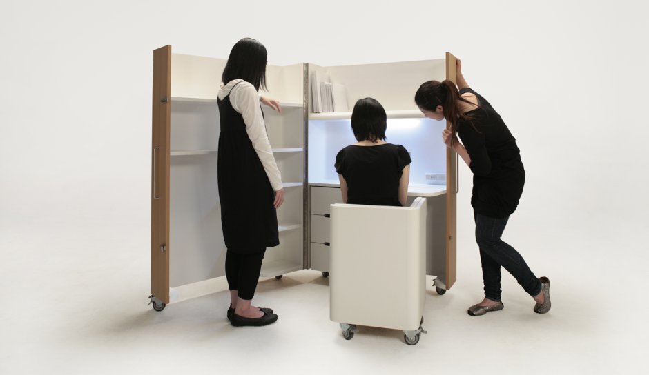 Японская компактная мебель