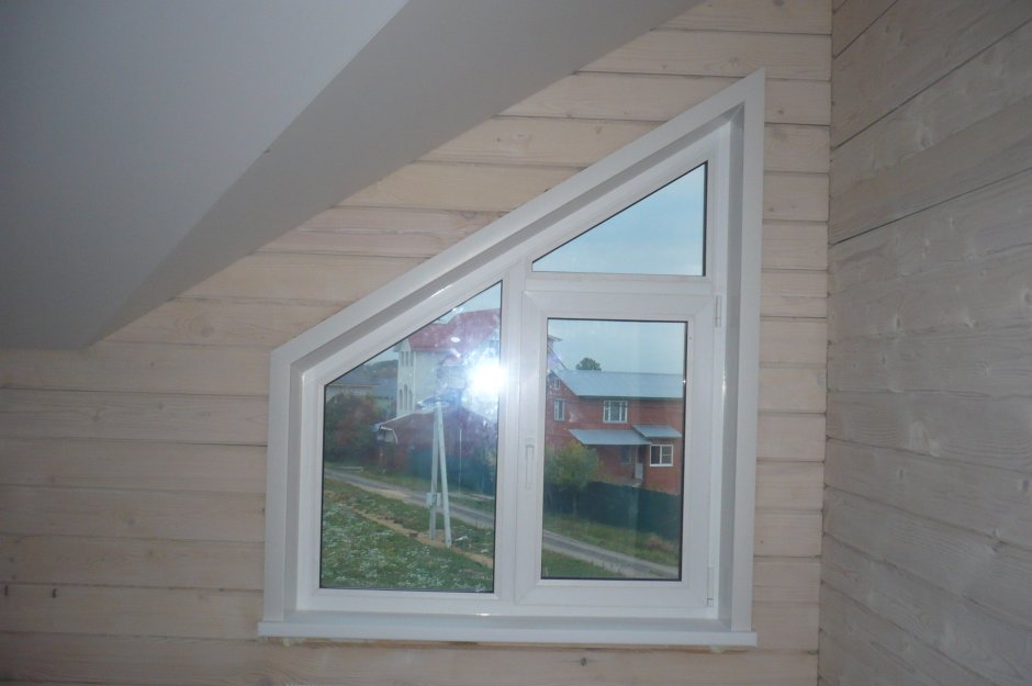 Трапециевидные окна