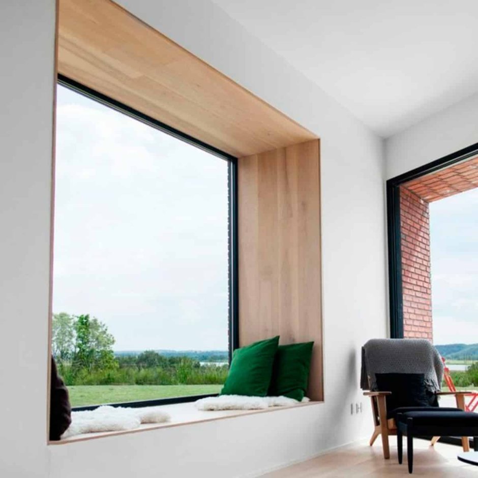 Подоконник в интерьере