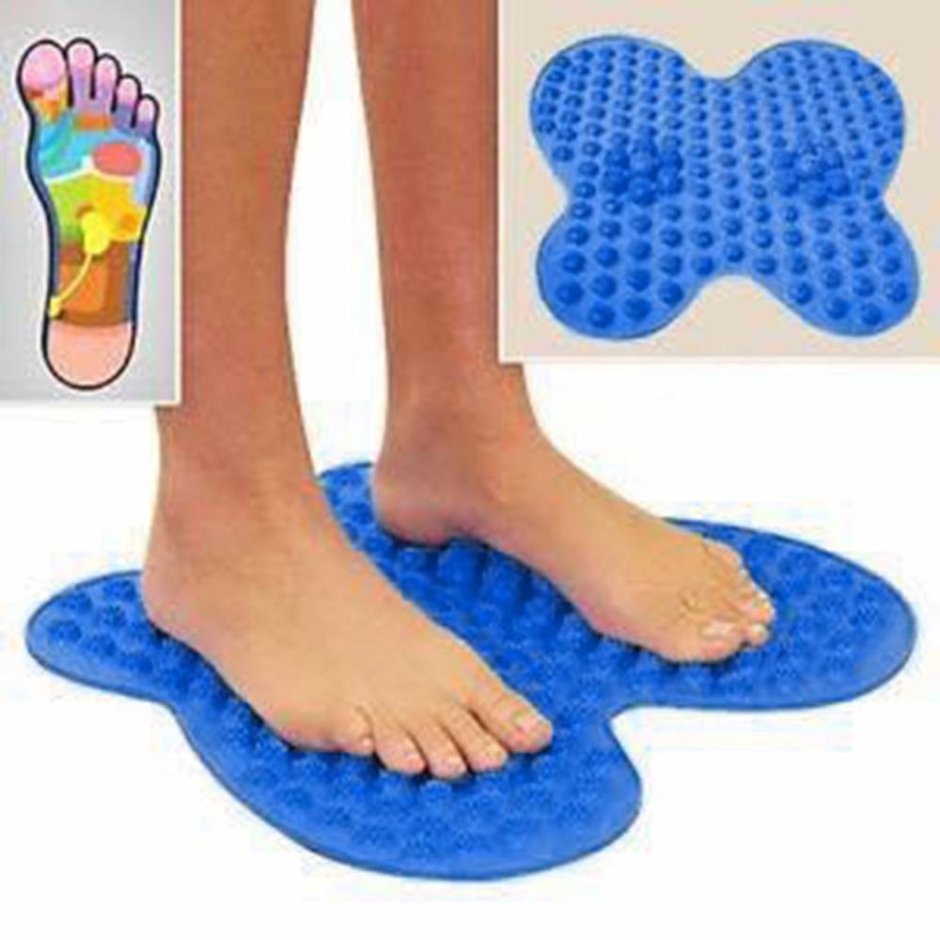 Коврик массажный для ног типа бабочка Futzuki Reflexology mat foot