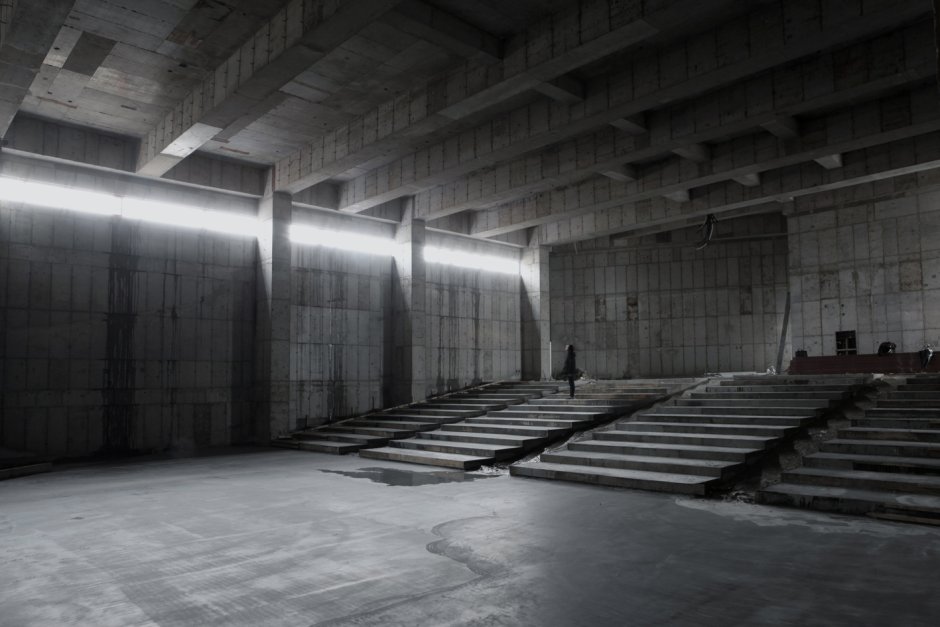 Бетонная Церковь RW Concrete Church