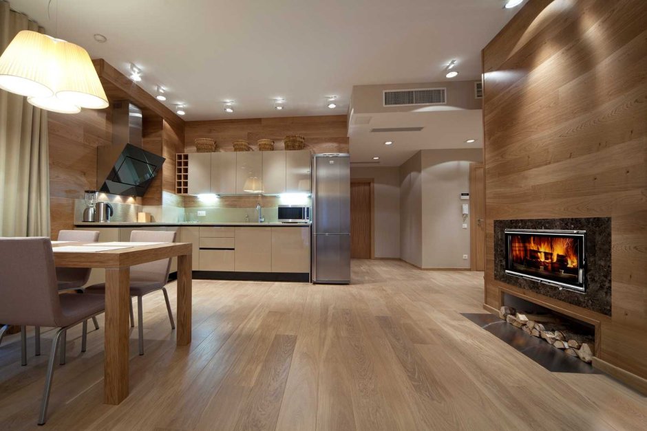 Ламинат в комнате