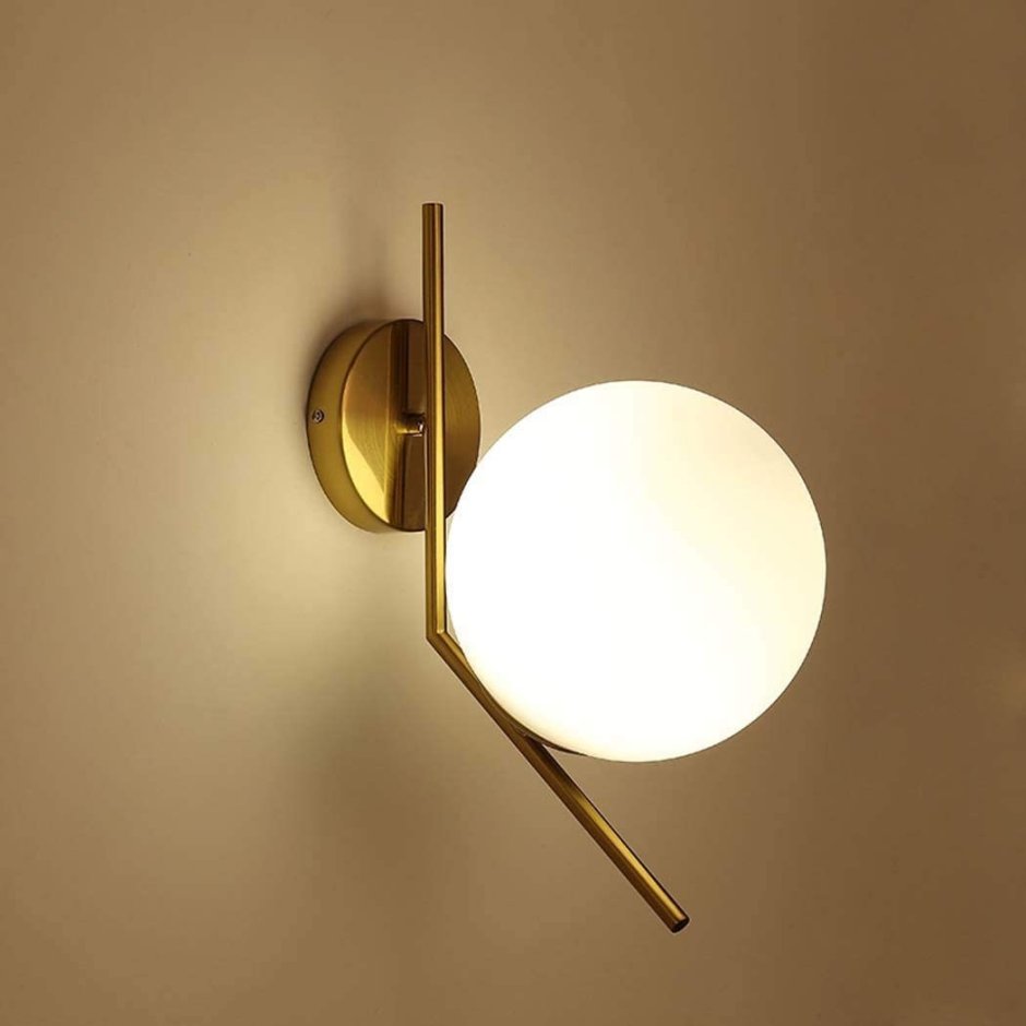 Бра Light point Luna Wall Lamp Gold артикул 44.479