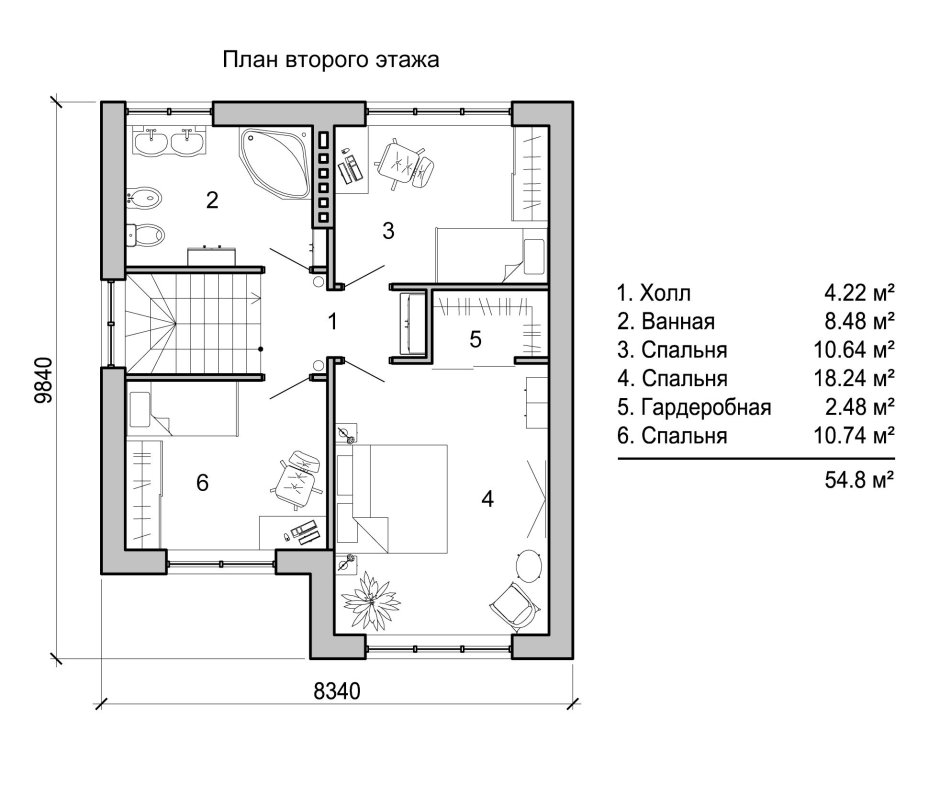 Проект дома Новация 86