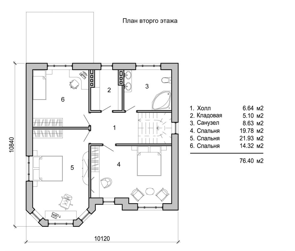 Проект дома as-2177