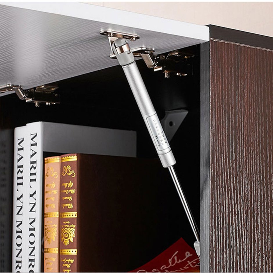 Газлифт с доводчиком для открывания дверцы вверх 50кг