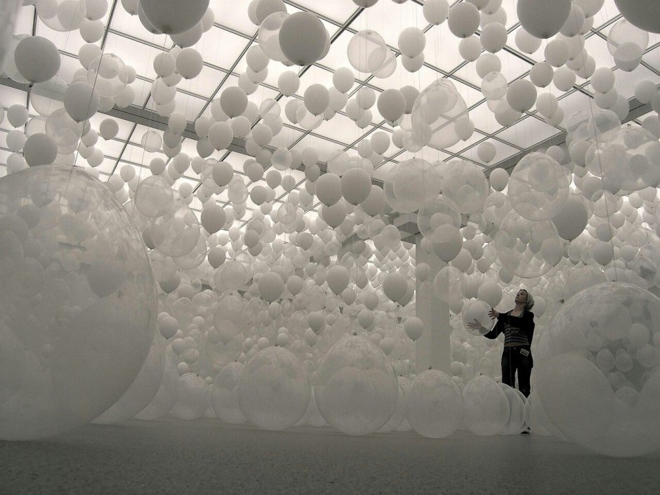 Инсталляции из шариков
