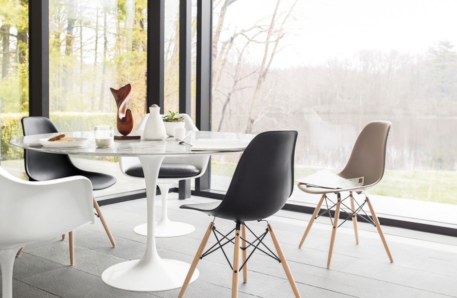 Стул Eames DSW В интерьере