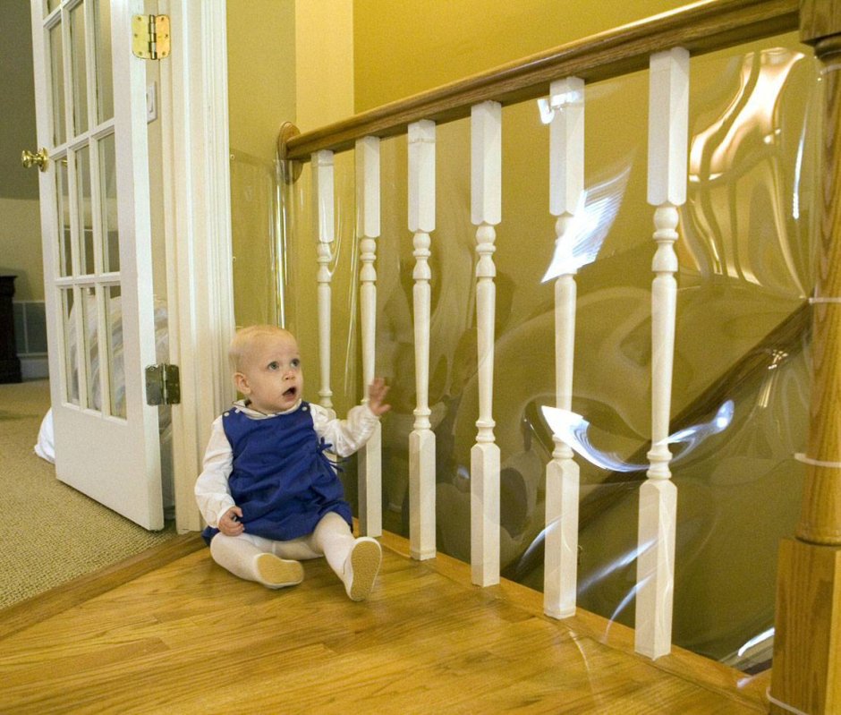 Детское ограждение для лестниц