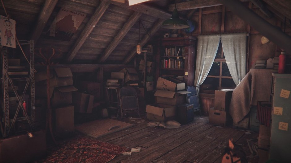 Аниме чердак