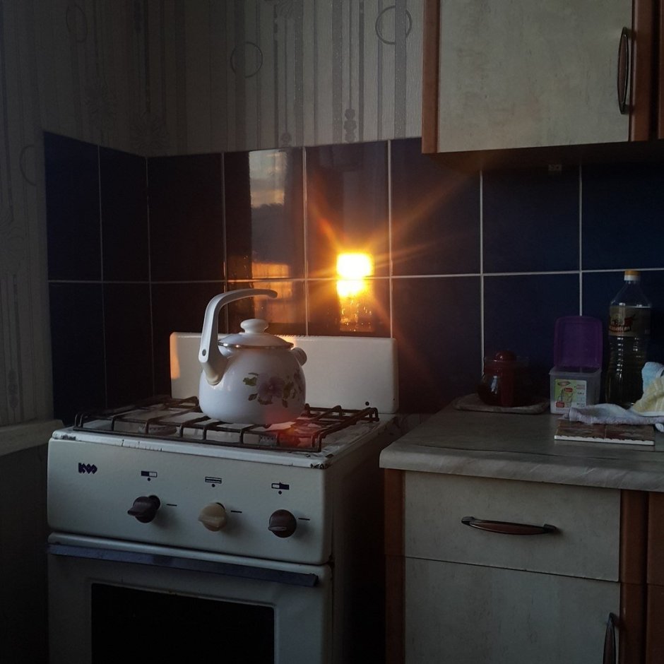 Эстетика кухни вечером