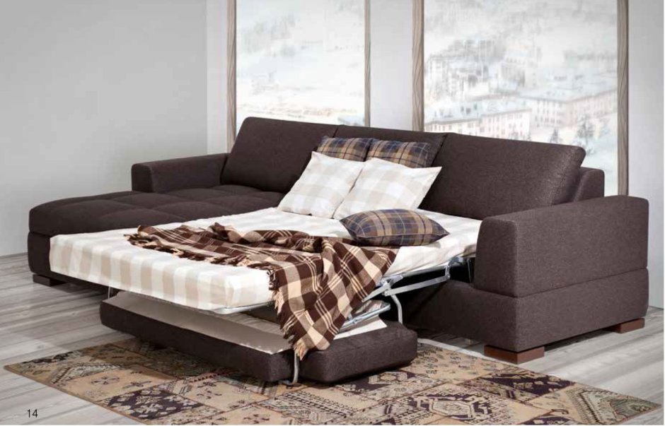 П-образный диван с 2 атааманкамидлина 2300