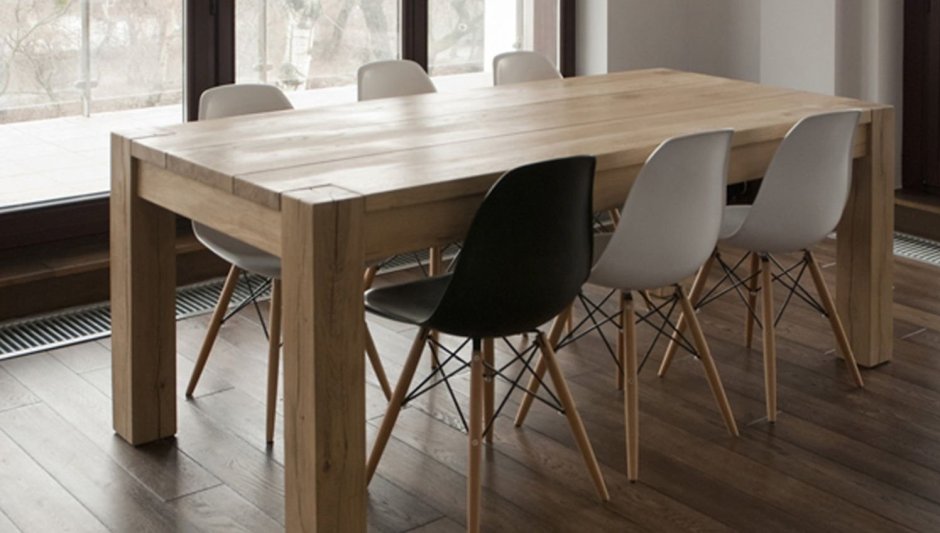Oak Dining Table дубовый стол
