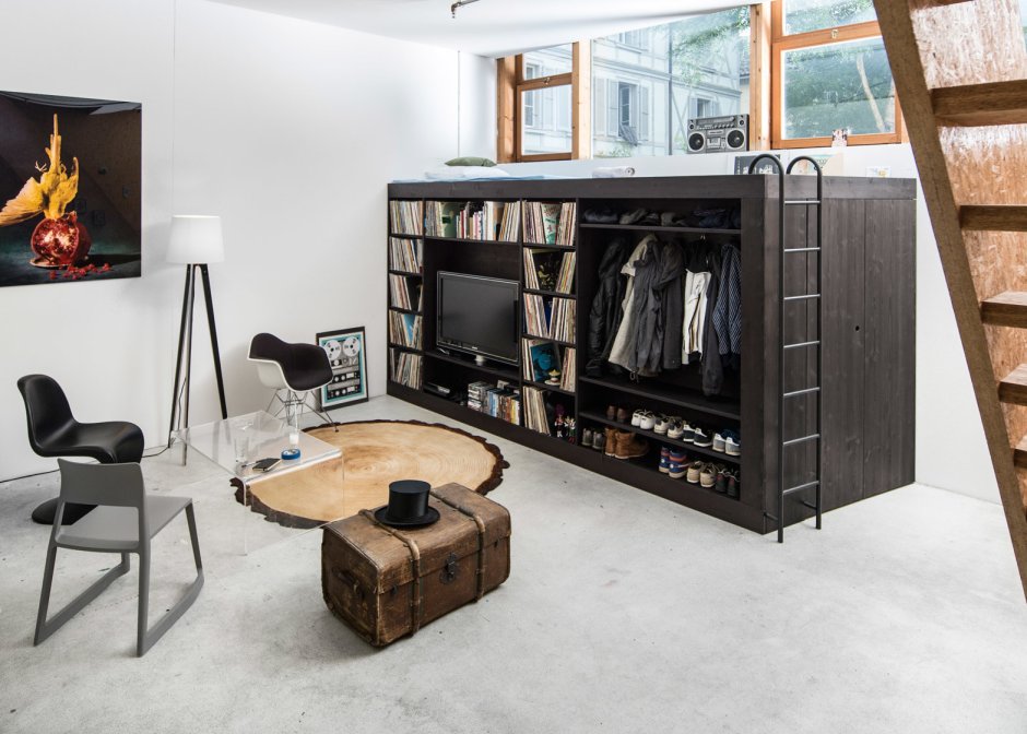 Кровать шкаф Living Cube