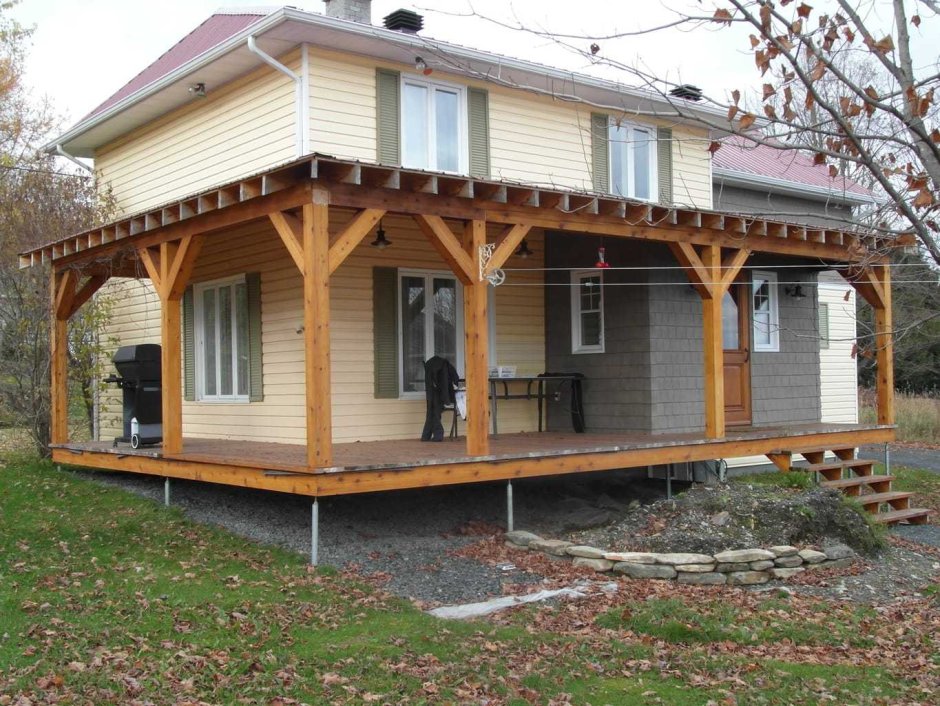 Двухуровневая терраса