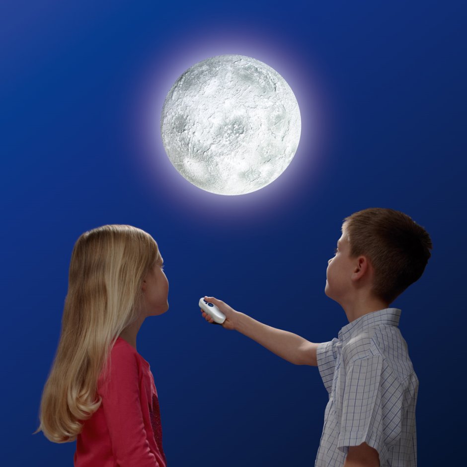 Настенный светильник Луна с пультом