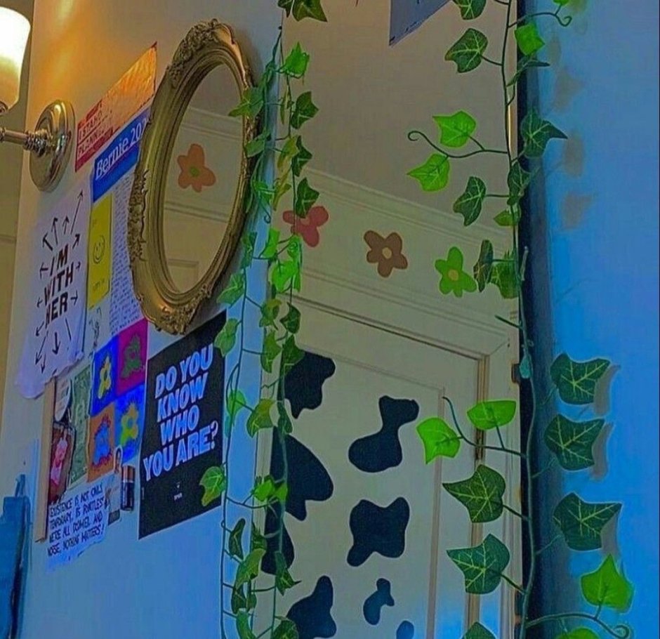 Лиана на стену декор