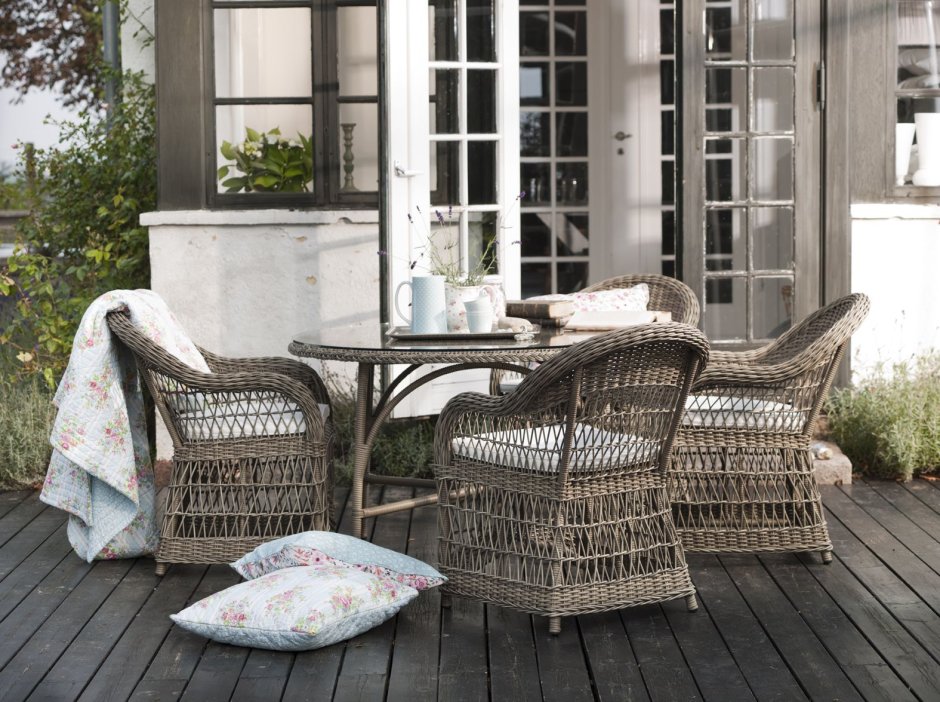 Patio Set плетеная мебель