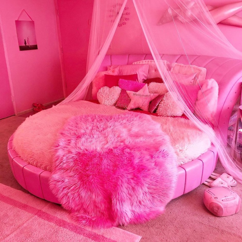 Комната мечты розовая