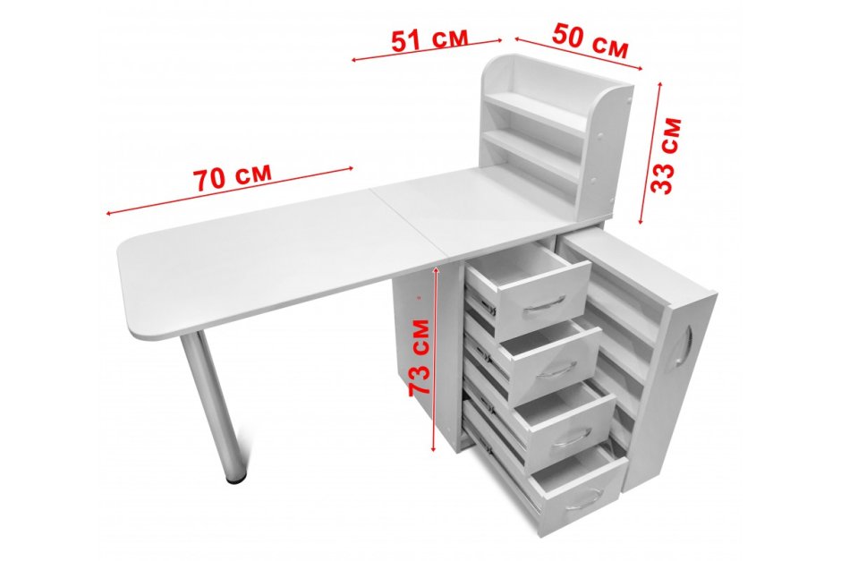 Маникюрный стол МС-125
