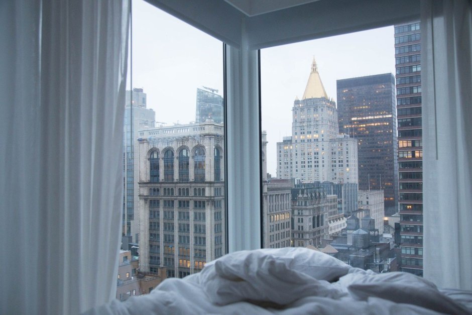 New York вид из окна