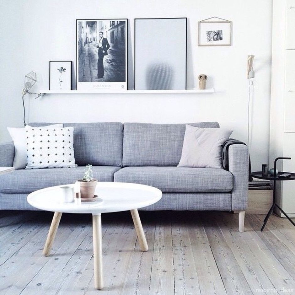 Ковер в скандинавском интерьере