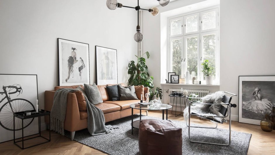 Диван в стиле Сканди