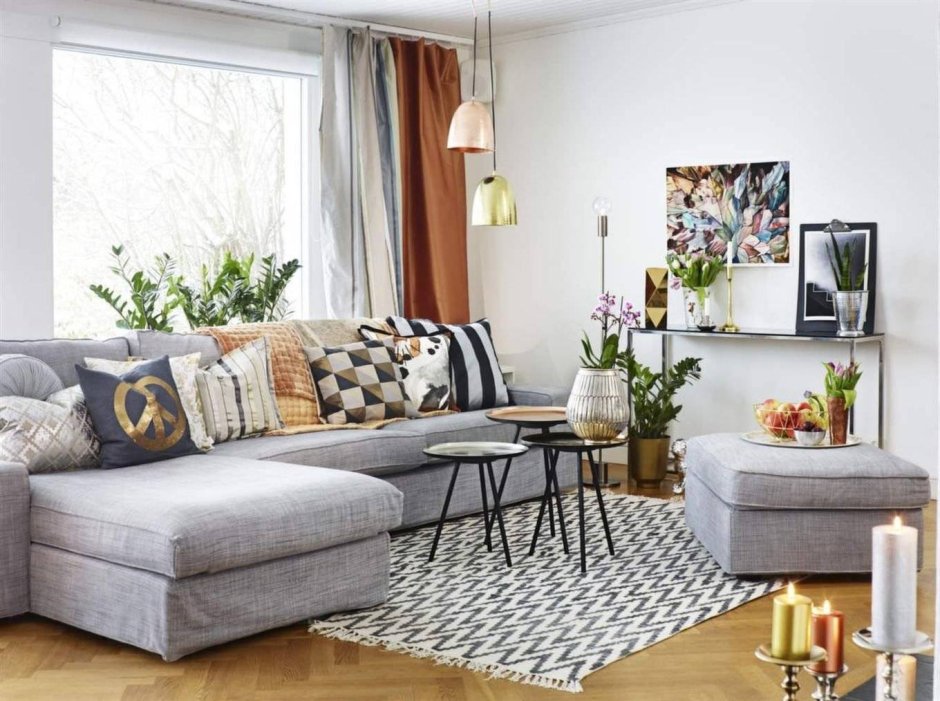 Диван-кровать Scandinavia, желтый