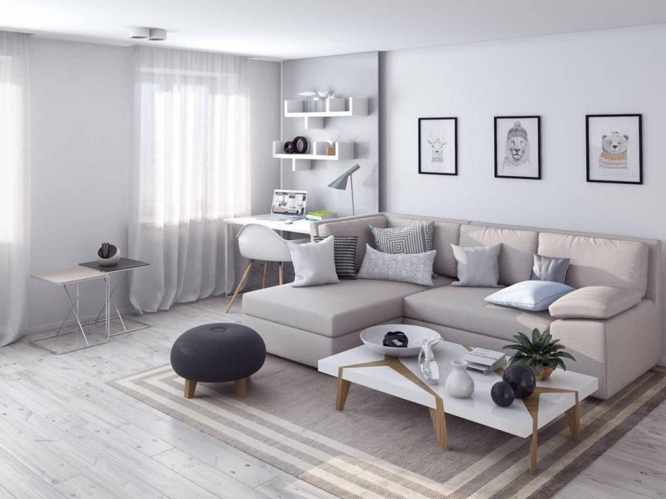 Скандинавский и экостиль в интерьере