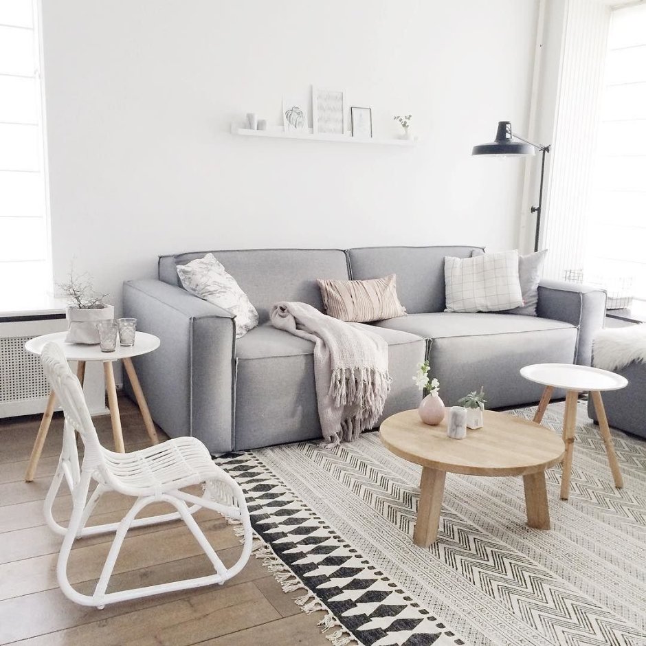 Диван в стиле Сканди