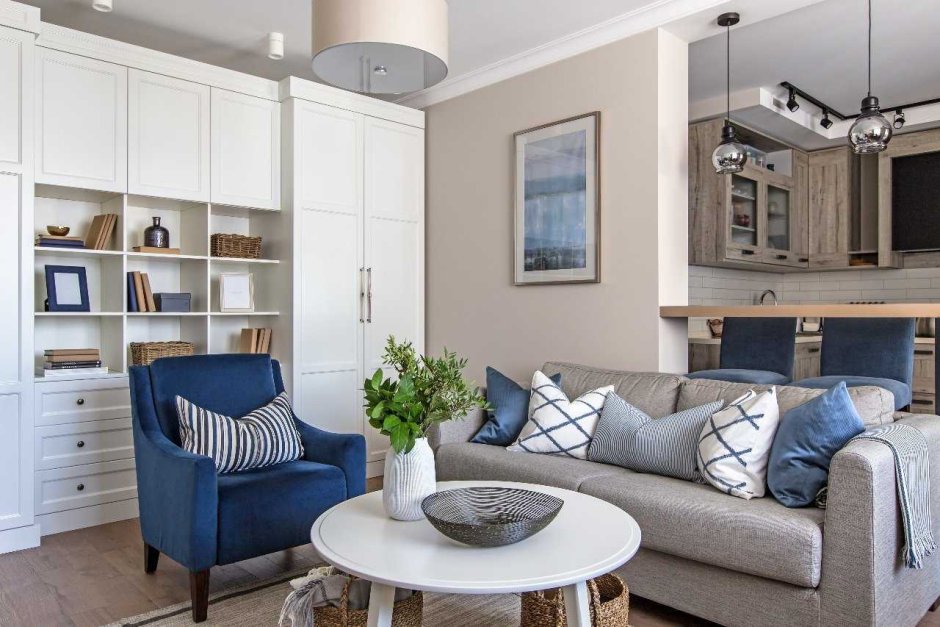 Скандинавский Фьюжн стиль в интерьере