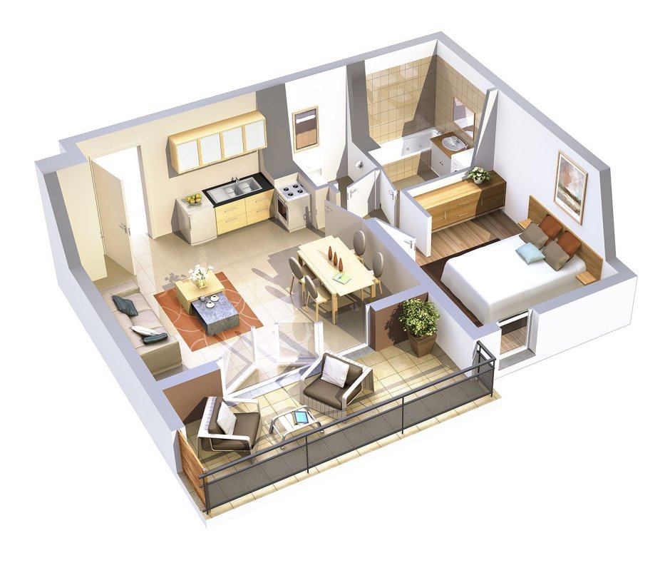 Макет квартиры