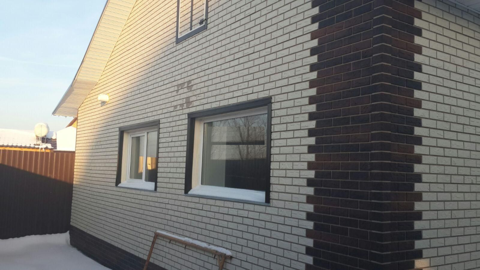 Кирпич клинкерный белый Альта профиль