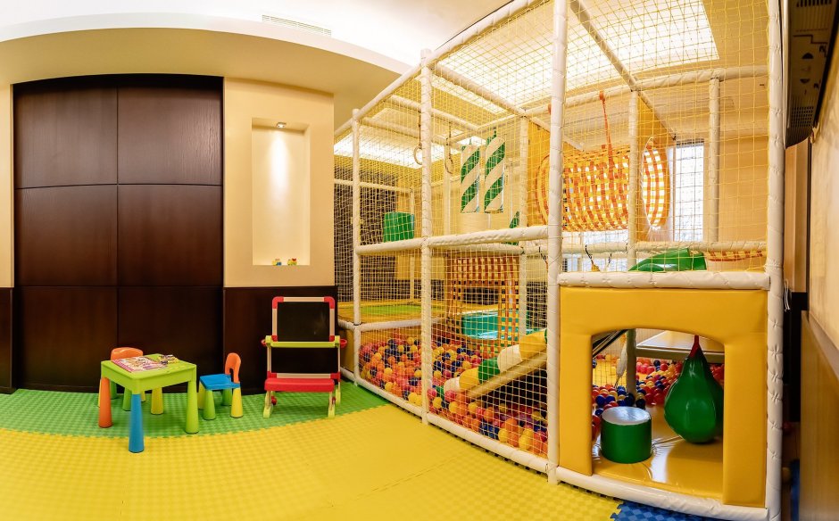 Детские комнаты в ресторанах