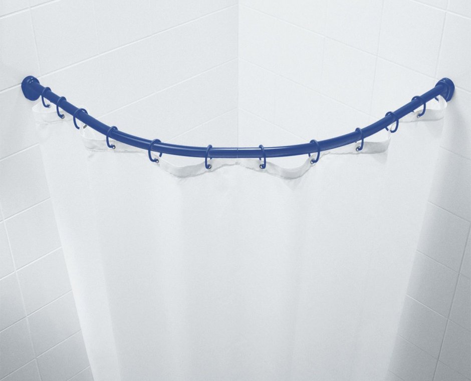 Штанга для ванны Adjustable Curved Shower Rod 36"-63