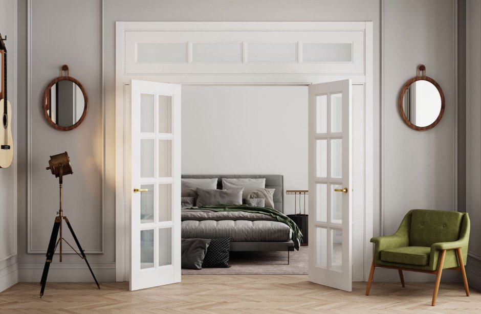 Дверь Софья модель 395.07 цвет Indigo, монохромный Кортекс