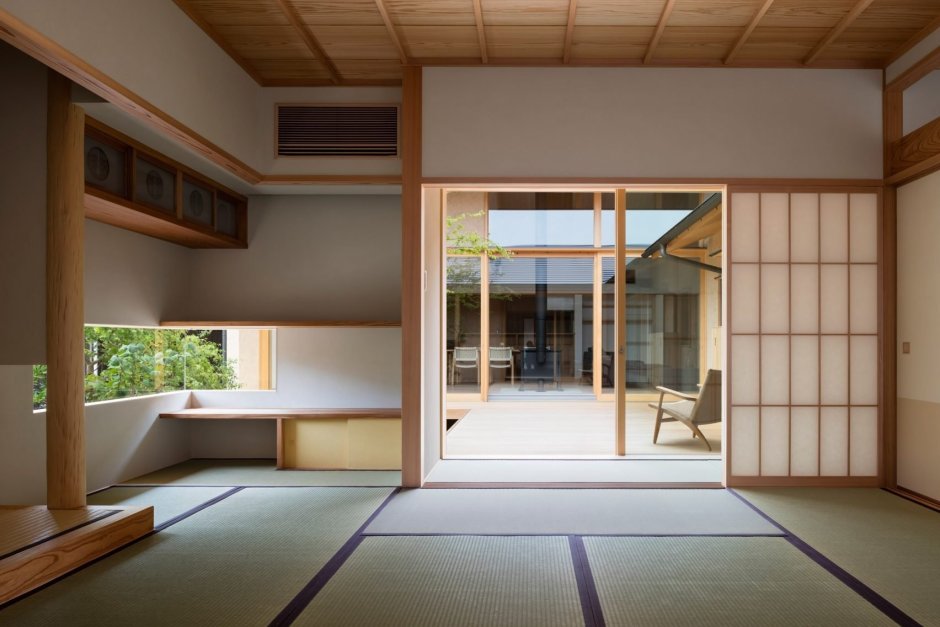 Минка японский дом внутри