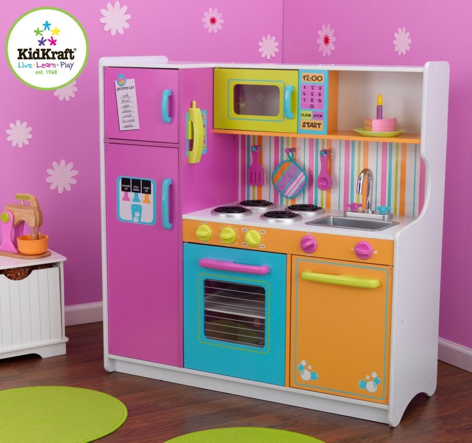 Детская кухня kidkraft "Делюкс big"