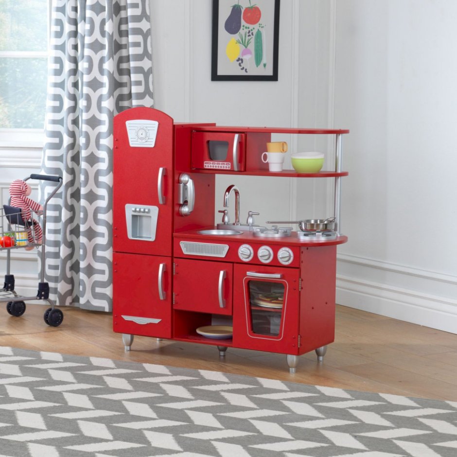 Кухня kidkraft пастель 53257 ke