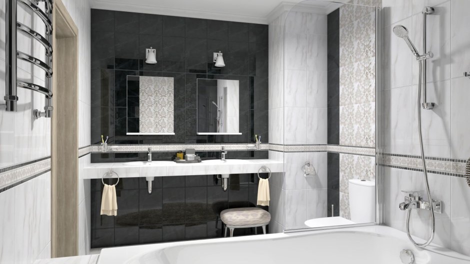 Керамическая плитка Azahara Dec-3 Gris 31.6*59.34